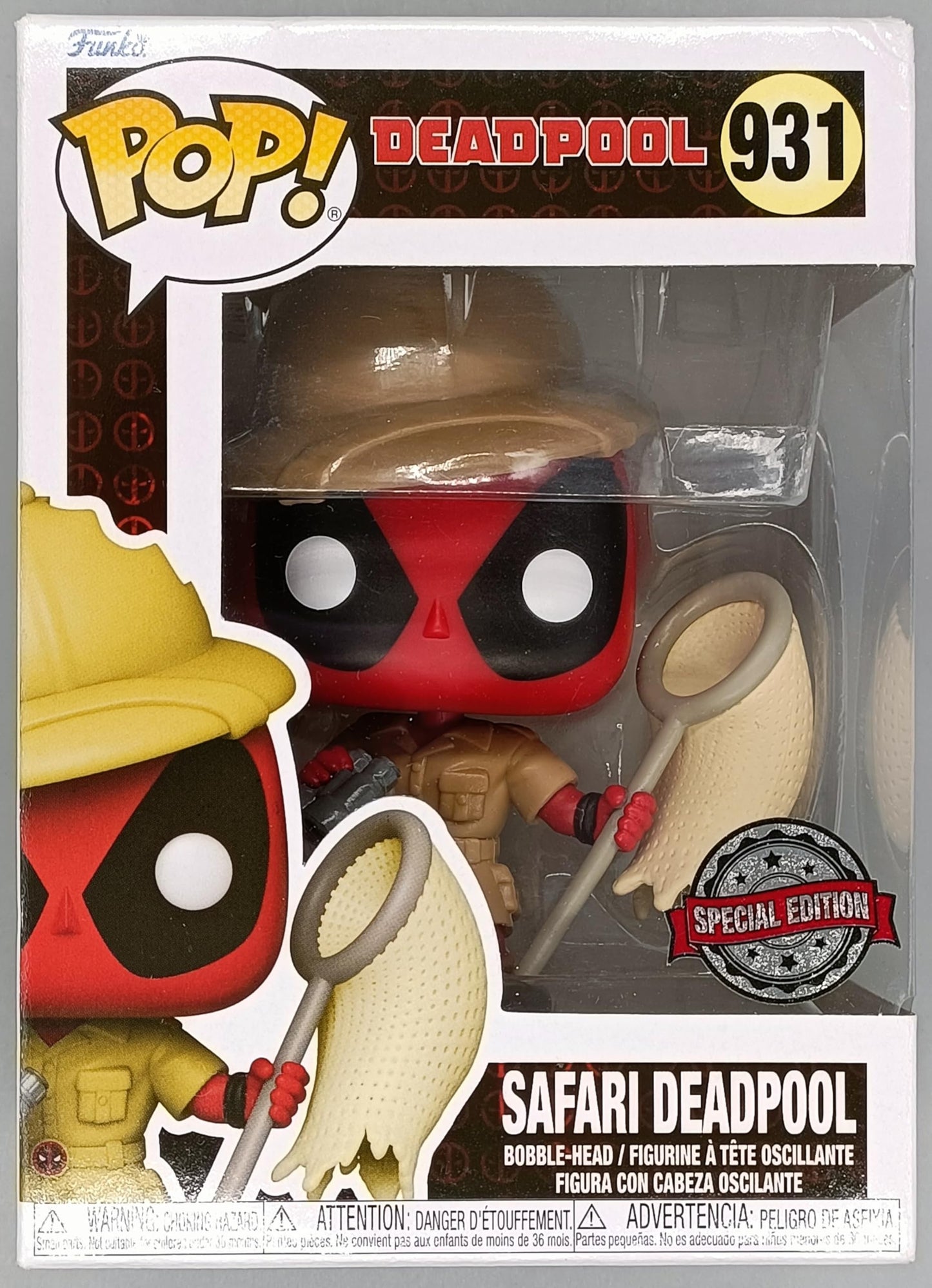 Funko Pop! Marvel: Safari Deadpool Only At Gamestop