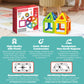 Magformers Rainbow 14 Piece Set - Magnetic Tiles Building Blocks, Educational Kit, Stem Toy Set - Magnetic Building Tiles For Ki