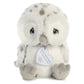 Aurora® Inspirational Precious Moments™ Nigel Snowy Owl Stuffed Animal - Cherished Memories - Enduring Comfort - White 8.5 Inches