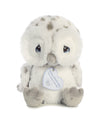 Aurora® Inspirational Precious Moments™ Nigel Snowy Owl Stuffed Animal - Cherished Memories - Enduring Comfort - White 8.5 Inches