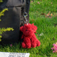 Apricot Lamb Cute Toys Plush Red Dragon Dinosaur Stuffed Animal Soft Keychain For Kids Bag, Purse, Backpack, Handbag (Red Dragon，4.7 Inches)