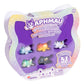 Aphmau Mystery MeeMeow Figures Multi-Pack - 5 Glow-in-the-Dark Elemental Toys, Miniature Size, Multi-Color, Model 612153