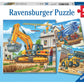 Ravensburger Large Construction Vehicles 3X49 Piece Jigsaw Puzzle Set Forkids - | Unique Piece Design | Anti-Glare Surface | Skill-Building, Fun Activity | Amazon Exclusive