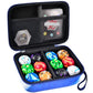 Case Compatible With Bakugan For Baku Gear Pack, Toys Organizer Storage For Bakucores Cards And Ultra Collectible Action Figures, Toy Container Holder For Bakugon Dragonoid Figure (Box Only) Blue