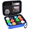 Case Compatible With Bakugan For Baku Gear Pack, Toys Organizer Storage For Bakucores Cards And Ultra Collectible Action Figures, Toy Container Holder For Bakugon Dragonoid Figure (Box Only) Blue