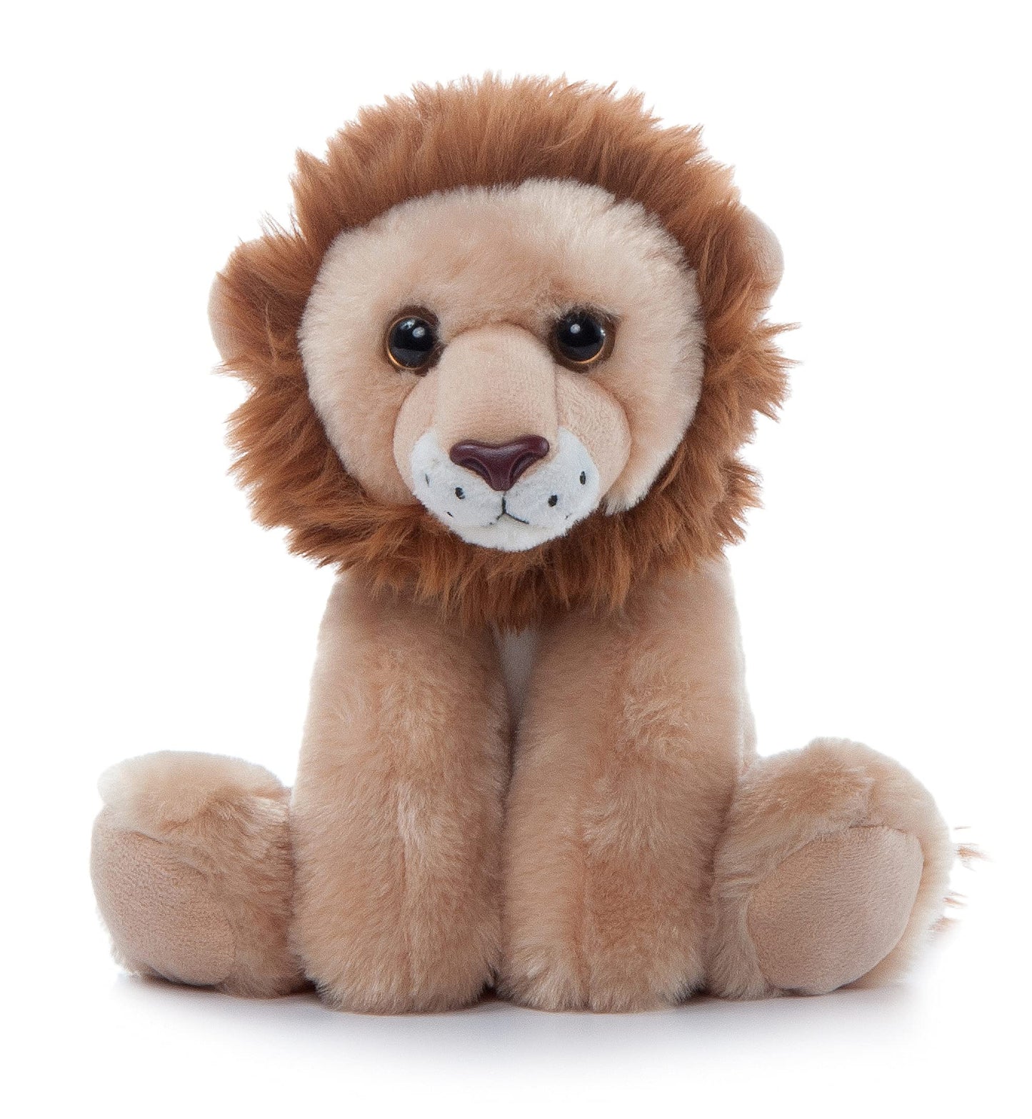 The Petting Zoo Lion Stuffed Animal, Gifts For Kids, Wild Onez Zoo Animals, Lion Plush Toy 9 Inches