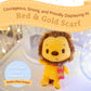KIDS PREFERRED Harry Potter Gryffindor Lion Plush Toy, 6 Inches, Multi-color, Soft Plush, Collectible for Babies and Toddlers