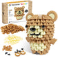 Tricofun Creative Soft Building Blocks, Cute Animal Kit Assembling Building Toys Gifts For Kids And 6+ Interactive Building Toy