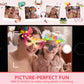 SYNCFUN Kids Smart Phone, Unicorn Christmas Birthday Gift for Girls Age 3 4 5 6 7 8 Year Old, Toddler Phone Toys with Dual Camer