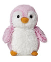 Aurora® Playful Pompom Penguin™ Stuffed Animal - 6 Inch Pink Polyester Plush Toy - Model 09821