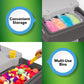 Simplay3 Indoor Outdoor Sand And Water Sensory Activity Table For Toddlers, Kids All-Purpose Table With Lid And Built-In Storage