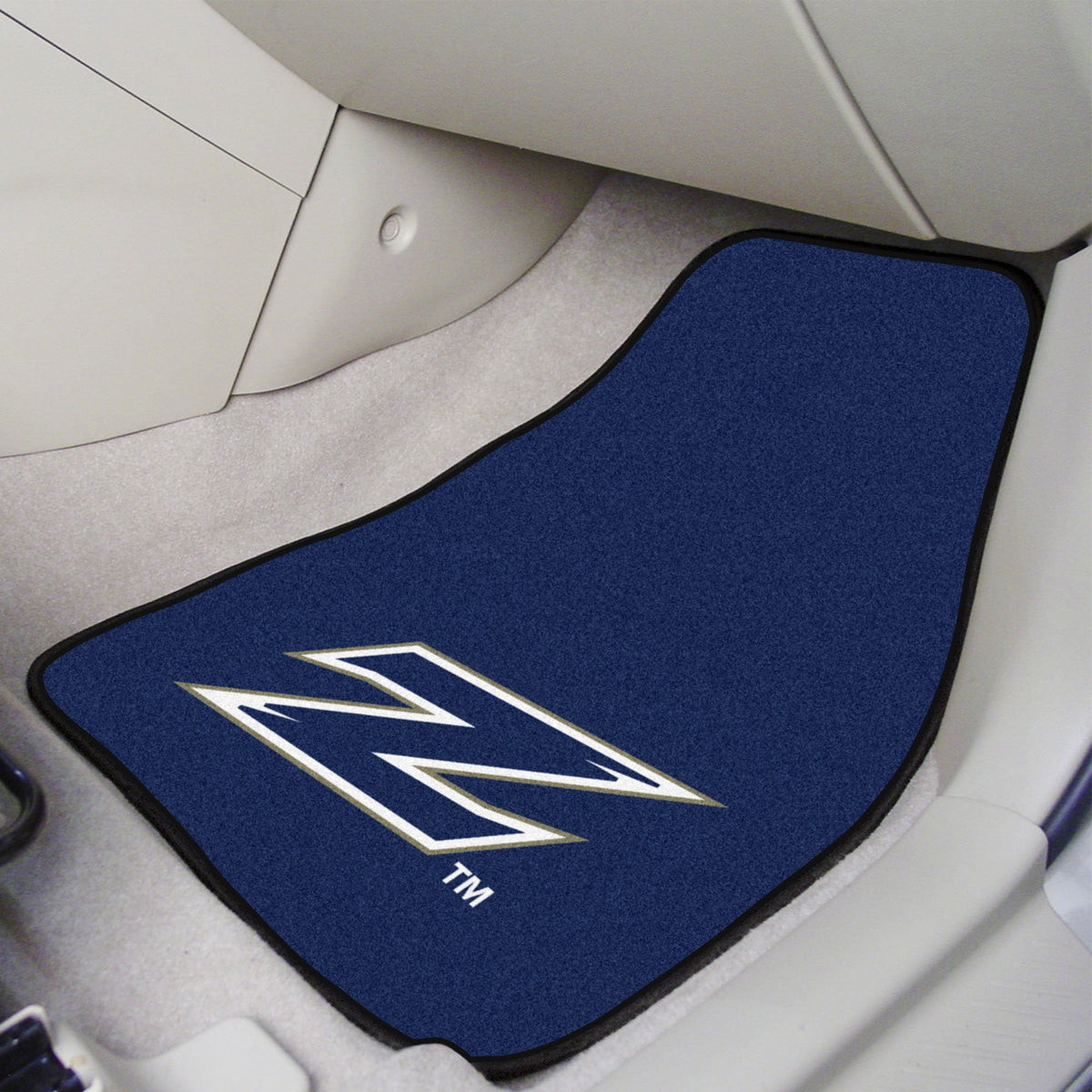 University of Akron 2 Piece Front Car Mats