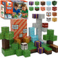 Magnetic Blocks, 108 Pcs Build Mine World Magnet Building Blocks Set for Kids Age 3+ Year Old Boys Girls, Magnetic Construction