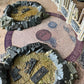 Jucoci Objective Point Markers 6Pcs Set Objective Marker Compatible With Wh40K Wargame (Miniature Not Included), Red
