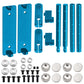 Share Goo RC Magnetic Body Post Kit for 1/10 Scale Drift Cars - Blue, Model HS309, Compatible with HSP, Sakura, Himoto, HPI, Tamiya