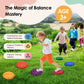 Frunsse Stepping Stones For Kids - 6Pcs Non-Slip Balance Stepping Stones, Promote Toddler Gross Motor Skills & Coordination, Obs