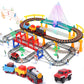 Toddler Train Set Toy, Electric Train Track Playset For 3 4 5 Years Old Kids, Boys And Girls