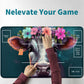 RWUTYTIUL Flower Cow Card Playmat 24 X 14 Inch with Tube Bag, Card Gameplay Mat with Zones Commander Deck Board MTG RPG CCG TCG