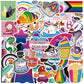 Meplum Pride Stickers, 200 Pcs Lgbtq+ Stickers, Gay Stickers Bulk For Trans Bi Lesbian Lgbtq Gay Pride Stuff, Mixed Pride Sticke