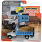 Matchbox GMC 3500 Attenuator Truck, [White/Blue] Working Rigs 6/8