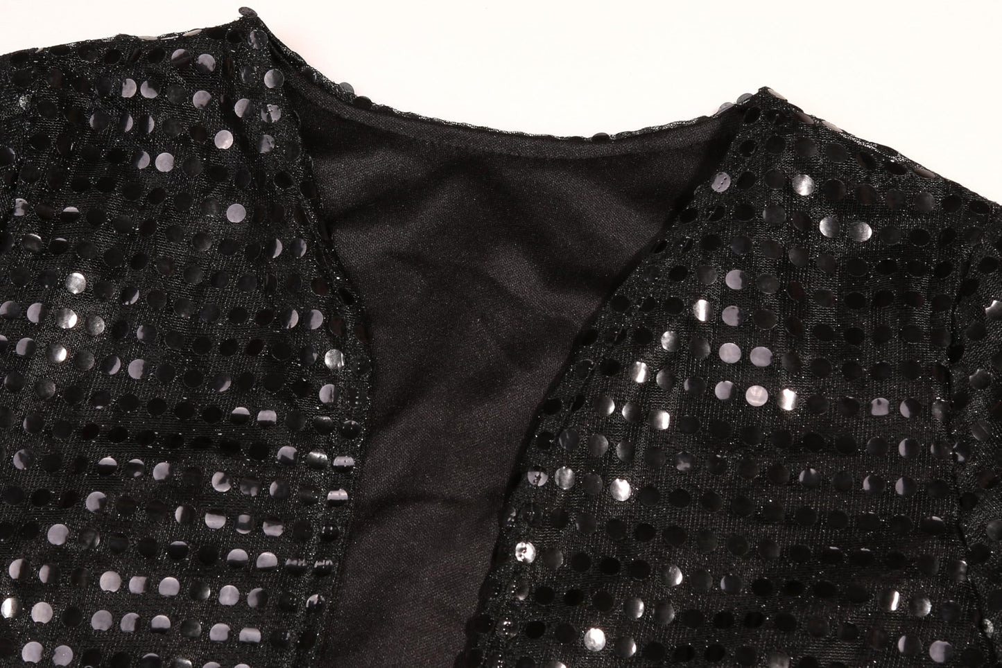 BAURGHOP Kids Dance Costume - 80s/90s Pop Outfit for Boys, Black, 10-12 Years, Polyester - Perfect for Halloween