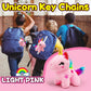 Light Pink Unicorn Stuffed Animals, Kawaii Plushies For Girls And Boys, Soft Unicorn Mini Plush Toys Key Chains, Fun And Cuddly