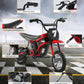 Elemara Electric Dirt Bike For Kids,15.5 Mph & 150Lb Max, 350W Kids Motorcycle With Music & Bluetooth,Chain-Driven Motor, Twist-