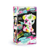 Canal Toys Airbrush Plush Neon Puppy - Customizable Spray Art with Markers & Stencils, Ages 6+, Model 228412, Polyester