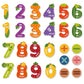 Mideer Magnetic Letters Numbers, Preschool Learning & Educational Toys For 3 Year Old, Jumbo Fridge Alphabet Magnets For Kids, A