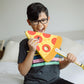 Tinkertar - Pizza Guitar - The Easiest Way To Start And Learn Guitar - 1 Stringed Toy Instrument For Kids Perfect Intro To Music
