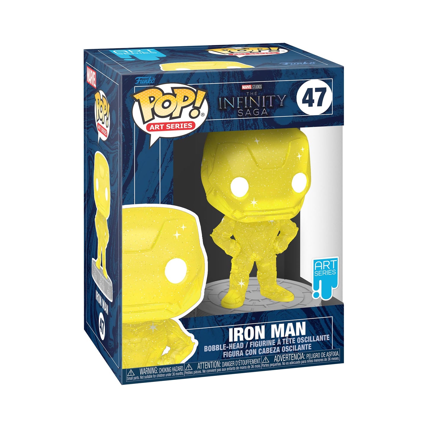 Funko Pop! Marvel Infinity Saga Iron Man - Vinyl Figure, Multicolor, 1 Count, Model 57617