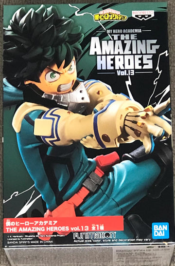 Banpresto - My Hero Academia - The Amazing Heroes - Izuku Midoriya (Mha)
