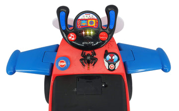 Kiddieland Lights 'N' Sounds Spidey Activity Plane