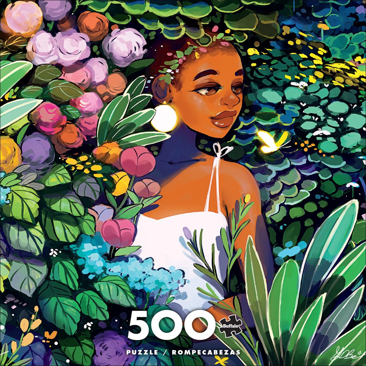 Buffalo Games - Geneva Bowers - Hideaway - 500 Piece Jigsaw Puzzle For Adults -Challenging Puzzle Perfect For Game Nights - Finished Size Is 21.25 X 15.00