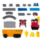 Thomas & Friends Super Cruiser 2-in-1 Track Set with TrackMaster & MINIS, Large, Multi Color, Model GDV38, Wooden Material