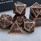 Dungeons and Dragons DND Metal Dice Set with Gift Box, ARUOHHA Role Playing Dice Polyhedral Dice 6 Sided D&D Dice Set for RPG Pa