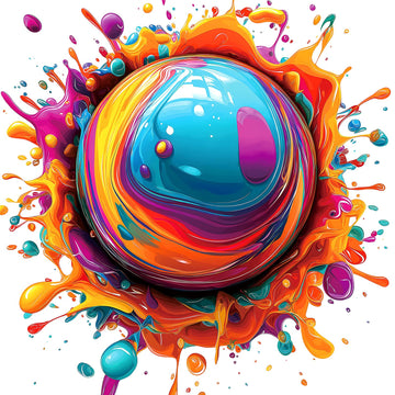 Miniwan 500 Piece Abstract Art Jigsaw Puzzle - Gradient Color Modern Design, Challenging Unique Puzzle For Adults, 20X20 Inch