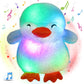 Glow Guards 12'' Plush Musical Penguin Stuffed Animal with LED Lights & Nursery Songs - Perfect Gift for Toddlers & Kids