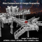 Sci-Fi Platform Walkways Set - RPG Terrain for mature-themeds  DND Walls and Bridges  Building Blocks for Tabletop RPG Games Like Dungeons and Dragons and Shadowrun-AF690C