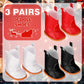 Bencailor 3 Pairs 18 Inch Doll Boots And Shoes Spring Doll Shoes Skates American Boots Skates(Stylish Style)