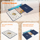 Becko Jigsaw Puzzle Board with Covers Portable Puzzle Mat for Puzzle Storage Puzzle Saver, Non-Slip Surface, Up to 1000 Pieces (