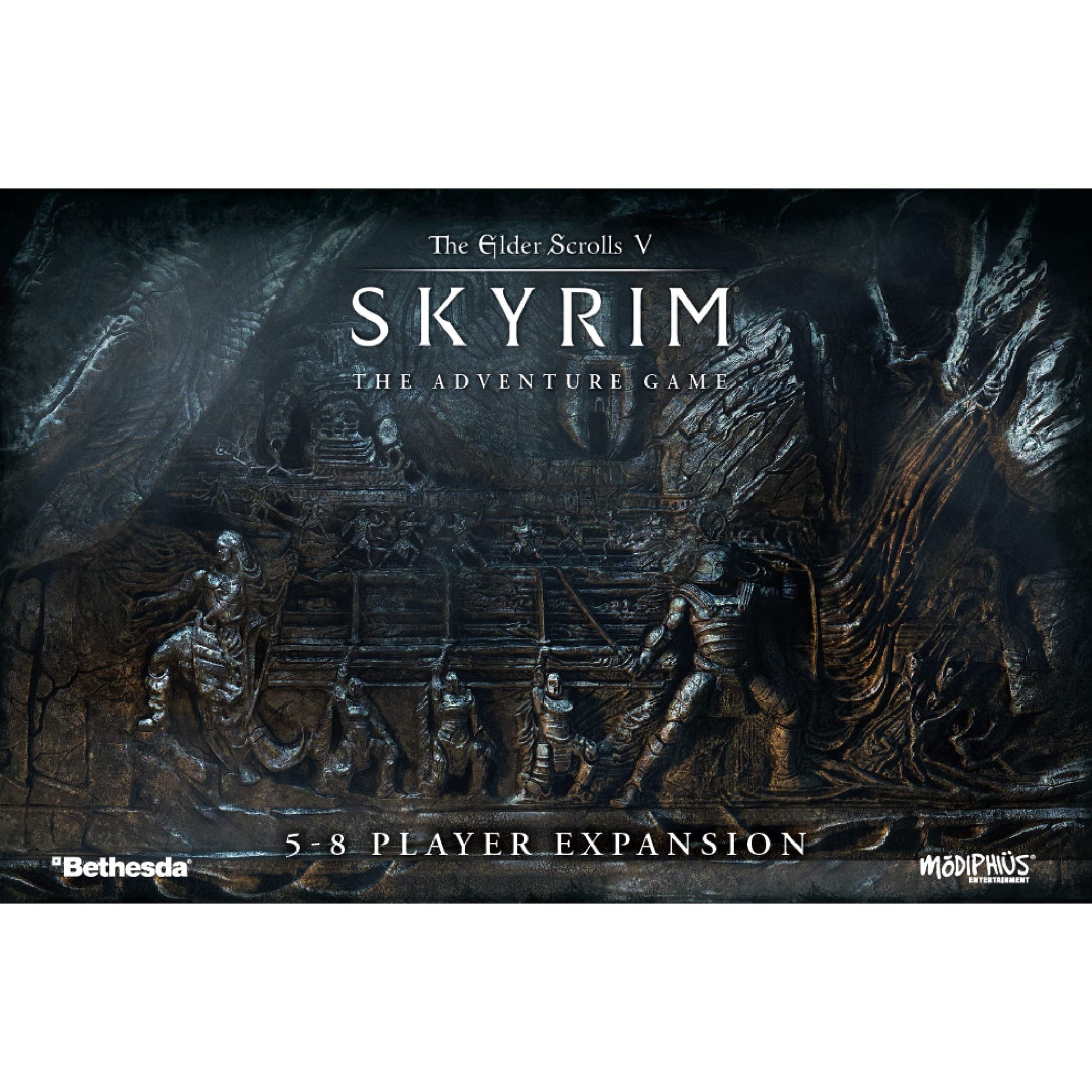 Modiphius The Elder Scrolls V: Skyrim The Adventure Game 5-8 Player Expansion - Dungeon Crawling Strategy with Tabletop Miniatur