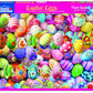 White Mountain Puzzles Easter Eggs, 1000 Piece Jigsaw Puzzle