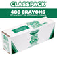COLORS OF THE WORLD 480 CRAYONS