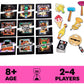 Spin Master Games Clue Giant Edition - Oversized Family Game for 2-4 Players, Ages 6+, Plastic Board, Indoor & Outdoor Fun