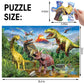 Jumbo Floor Puzzle for Kids,48 Piece Volcano Dinosaur Large Jigsaw Puzzles, Fun Educational Toy for Toddlers Ages 3-5,Preschool