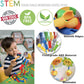 Stem Kids Building Toys For Ages 6-8 Boys Girls, 125 Pcs Building Blocks Games For Boys 3-5, Educational Learning Toys For 3 4 5 6 7 8 Year Old, With Large Storage Box, Ideal Christmas Birthday Gifts