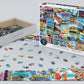 Eurographics Beaches Globetrotter Jigsaw Puzzle (1000 Piece) , Blue