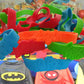 Dondor 'SUPERHERO' Rubber Bracelets For Children (SUPERHERO - 48 Pack)
