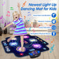 Dance Mat For Kids - Electronic Dance Pad With Light-Up 6-Button & Wireless Bluetooth, Music Dance Game Mat With Built-In Music